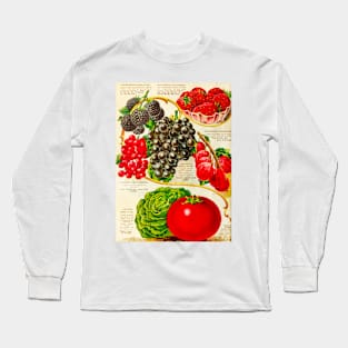 Vintage Seed Store Catalogue Long Sleeve T-Shirt